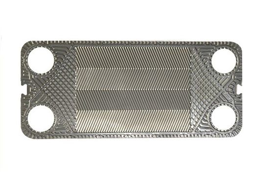 SUS304 / SUS316L Heat Exchanger Plates Pressure Resistant ISO9000 Certification